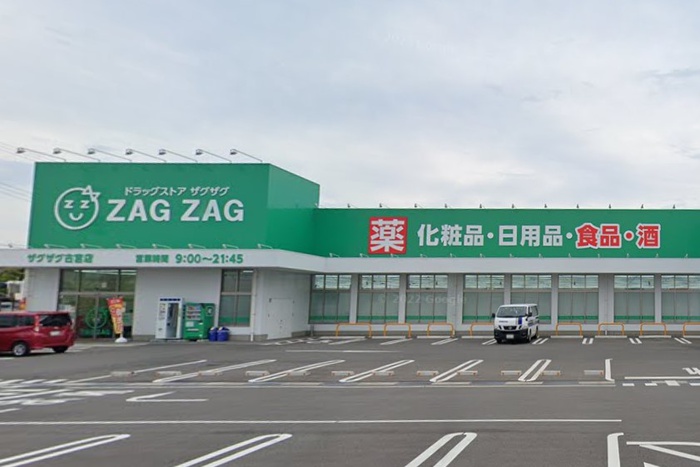 ドラックストア　ザグザグ 古宮店（ドラッグストア）まで700m