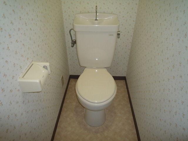 トイレ　ゆったりとした空間のトイレです