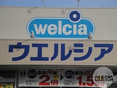 ドラックストア　ウエルシア堺上野芝店（ドラッグストア）まで1172m