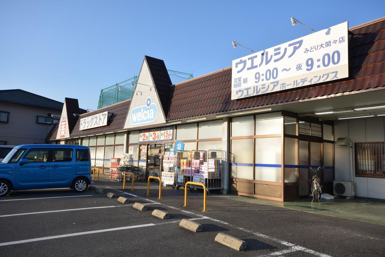 ドラックストア　ウエルシアみどり大間々店（ドラッグストア）まで861m