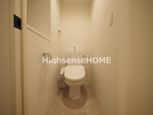 トイレ　ゆったりとした空間のトイレです