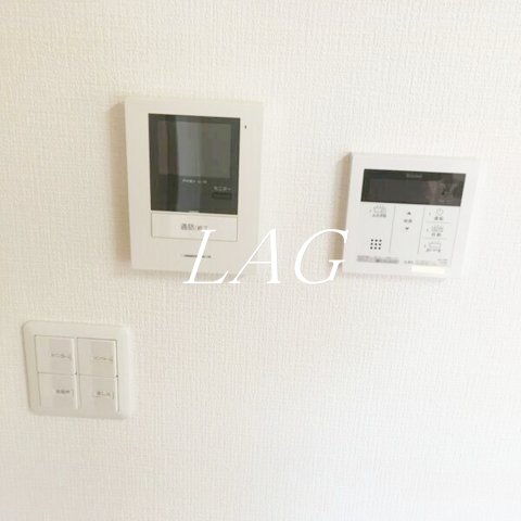 セキュリティ　モニター付きインターフォンです。