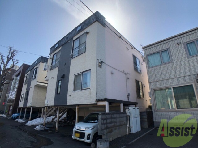 建物外観　札幌市北区北１９条西「コーポラス１９Ａ棟」