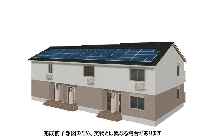 建物外観　イメージパース画像になります。