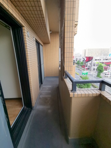 バルコニー　南向き