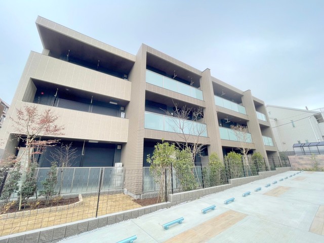 建物外観　2023年12月完成旭化成の子育て共感型賃貸住宅BORIKI