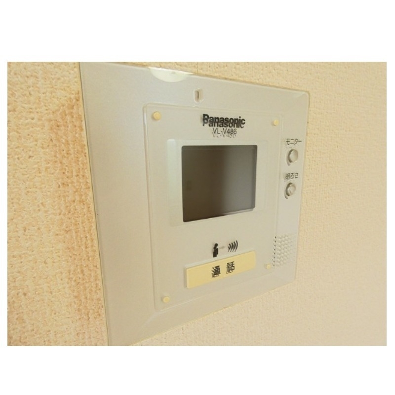 セキュリティ　訪問者を確認できます