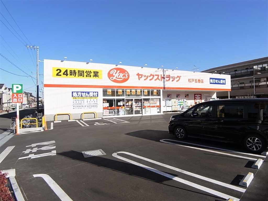 ドラックストア　ヤックスドラッグ松戸五香店（ドラッグストア）まで421m