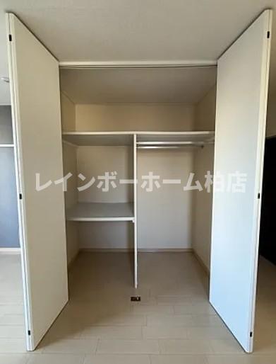 収納　収納のためのスペースです