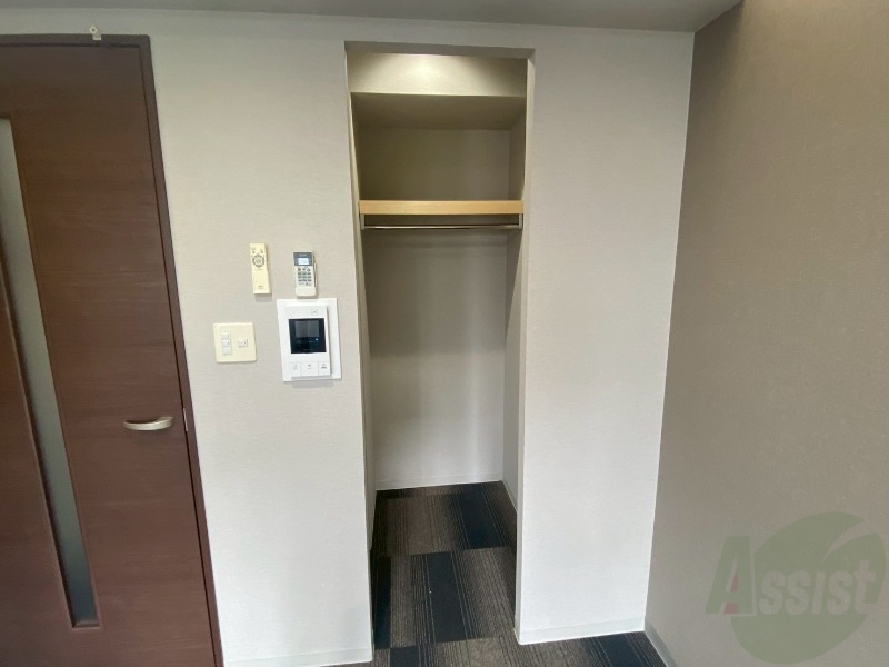 収納　収納もバッチリあるのでお部屋が片付きますよ！