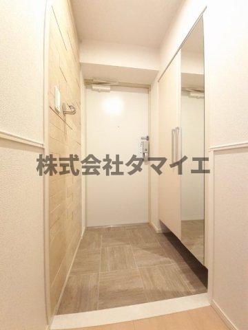 玄関　シンプルで使いやすい玄関です