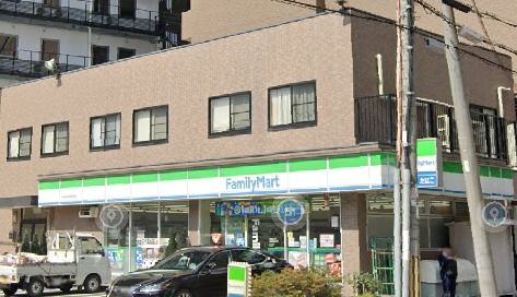 コンビニ　ファミリーマート 大阪回生病院前店（コンビニ）まで325m