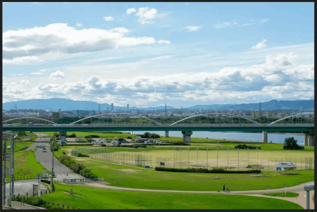 公園　淀川河川公園（公園）まで3372m