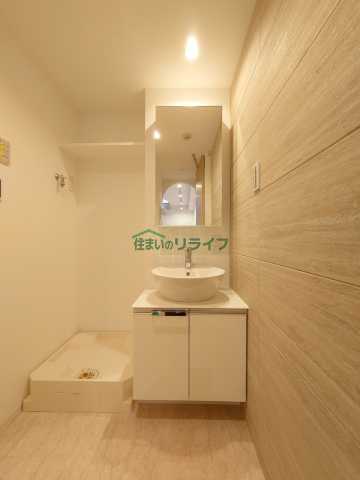 洗面設備　部屋参考写真です。