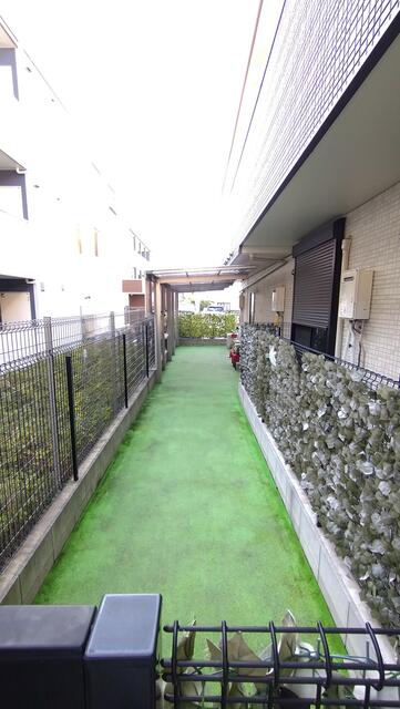 庭　入居者専用ドッグランあります！