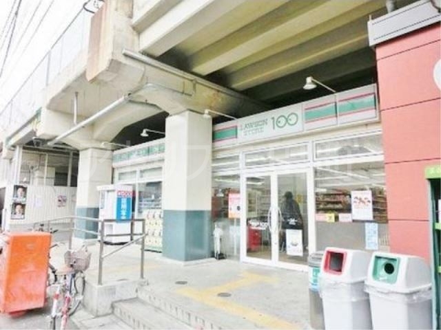 コンビニ　ローソンストア100近鉄今里駅前店（コンビニ）まで154m