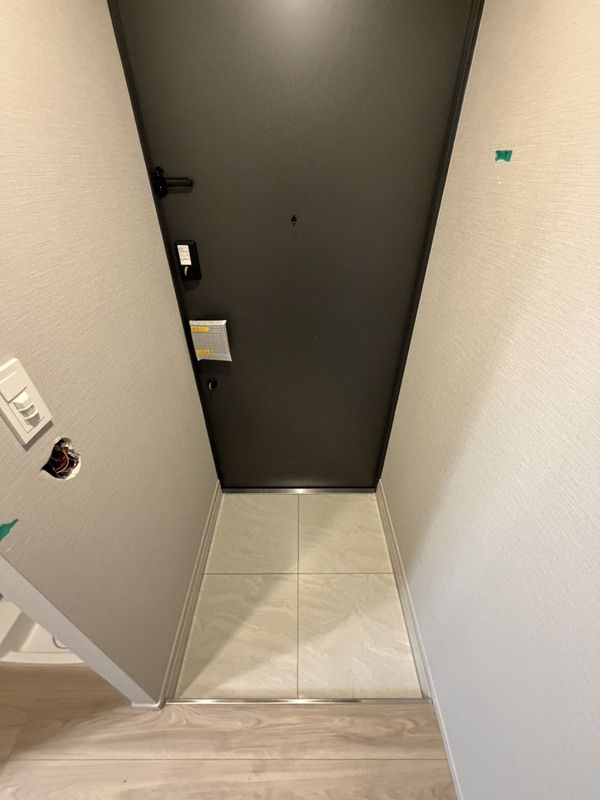 玄関　落ち着いた玄関です