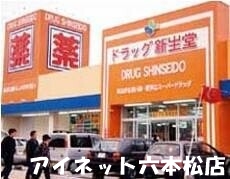 ドラックストア　ドラッグ新生堂室見駅店（ドラッグストア）まで696m