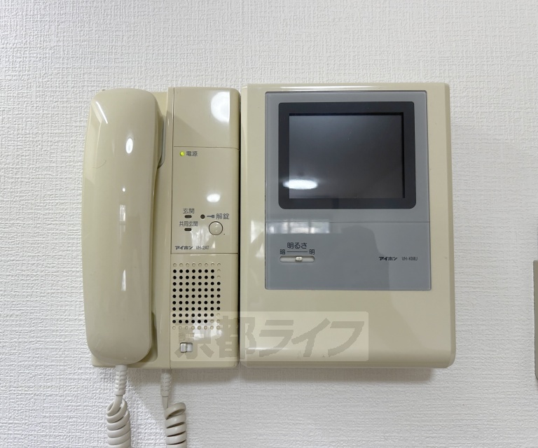 セキュリティ　インターホンです