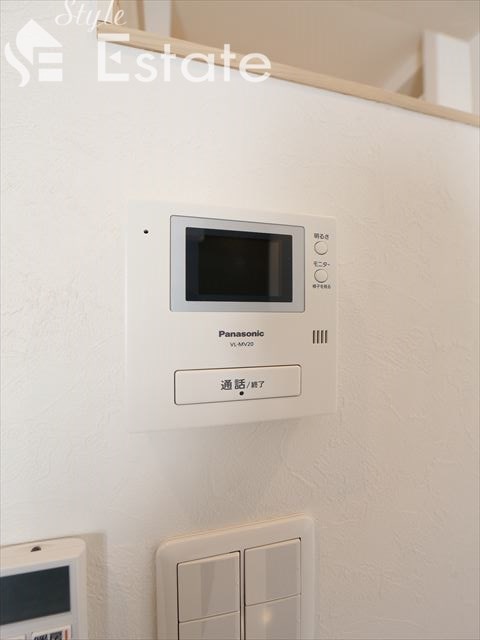 セキュリティ　カラーモニター付きインターホン