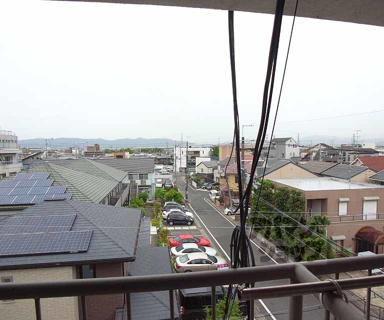 眺望　ベランダからの景色。