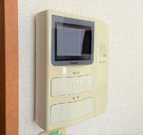 セキュリティ　モニター付きインターフォン