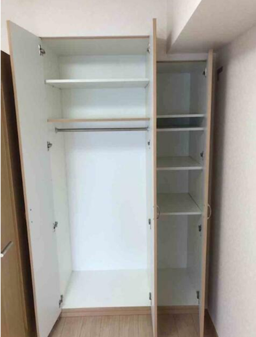 収納　クローゼットです