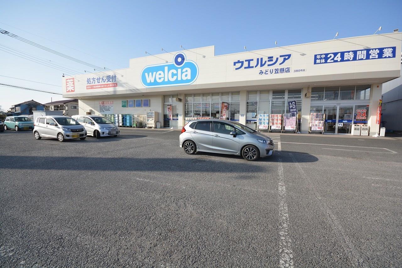 ドラックストア　ウエルシアみどり笠懸店（ドラッグストア）まで1100m