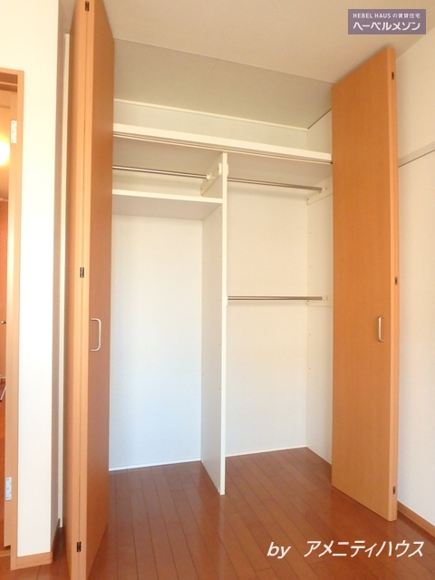 収納　◎収納内が区切られていて、使いやすいクローゼット♪