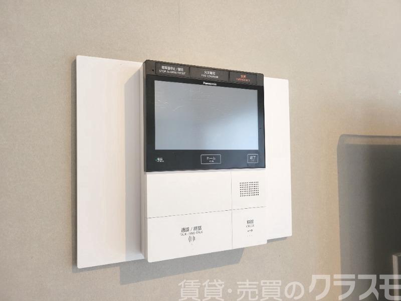 セキュリティ　来訪者が確認できるモニターホン♪