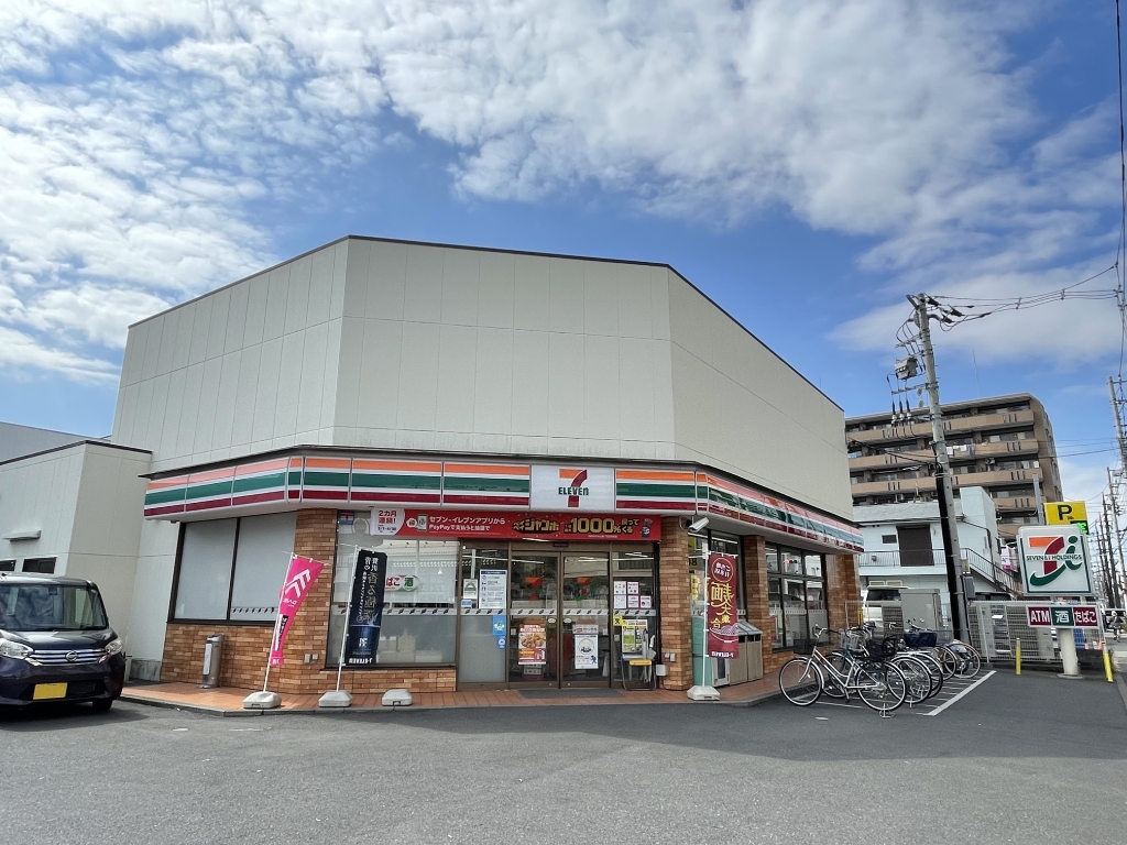 コンビニ　セブンイレブン 足立東保木間店（コンビニ）まで285m