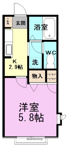 エルカスティージョの間取り写真