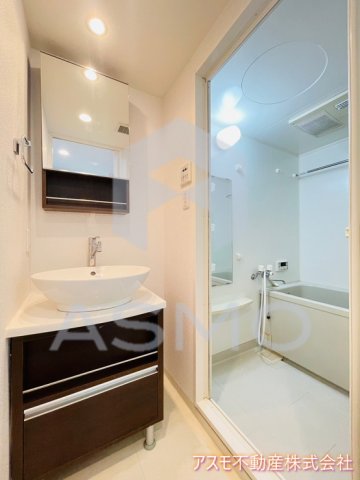 洗面設備　同マンション別部屋　参考写真