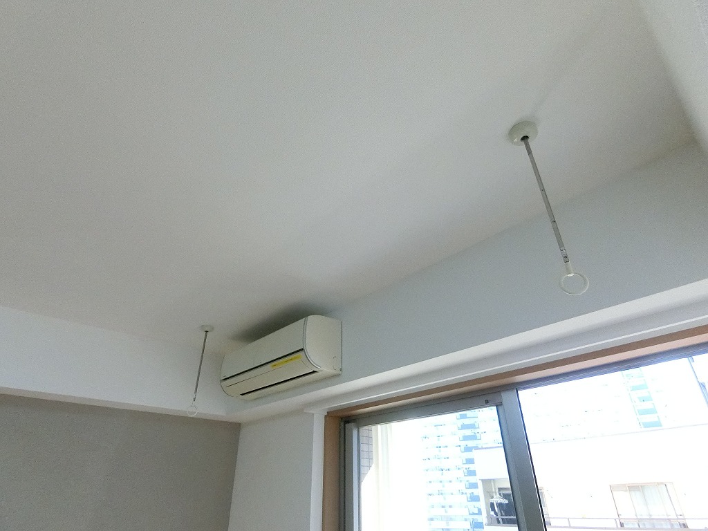 その他設備　室内物干しユニットあり