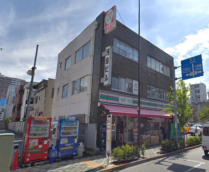 コンビニ　ローソンストア１００立川羽衣店（コンビニ）まで49m
