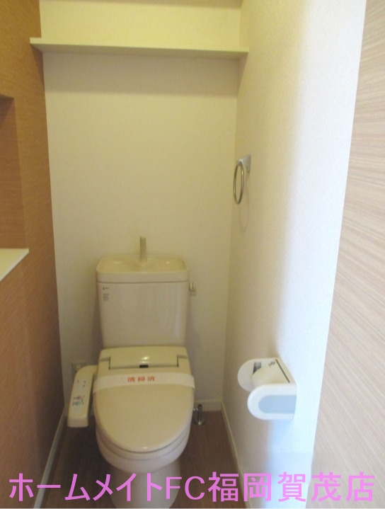 地下鉄七隈線 賀茂駅 徒歩17分 2階建 築19年のトイレ写真