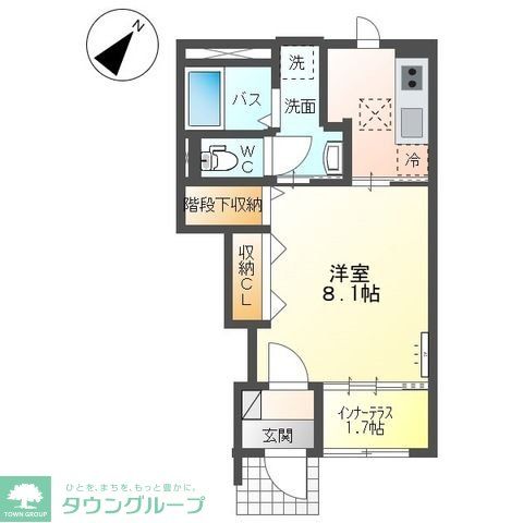 ルーバン・Kの間取り写真