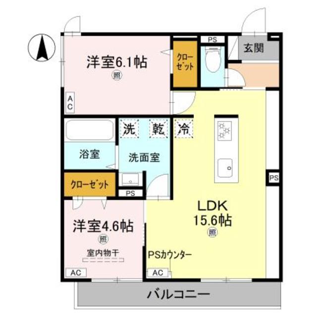 D-ROOM Imagawa 秋の間取り写真