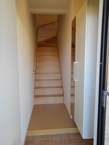 玄関　明るい玄関です
