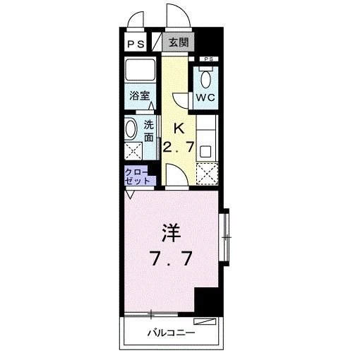 シティーライフ・プラシードの間取り写真