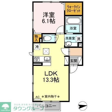 シャルムの間取り写真