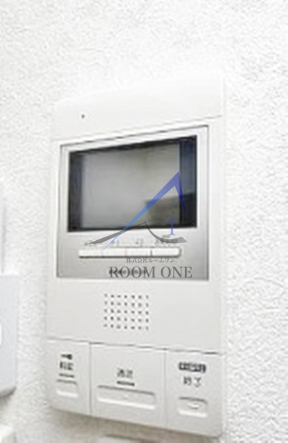 セキュリティ　モニター付きインターホンです。