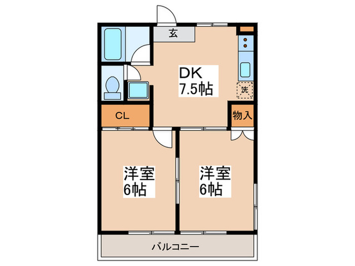 ナガキドCの間取り写真