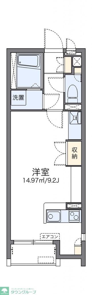 東武伊勢崎線 谷塚駅 徒歩21分 2階建 築13年の間取り写真
