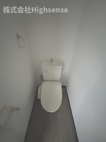トイレ　ゆったりとした空間のトイレです