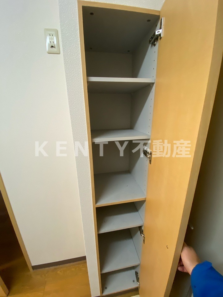 収納　収納スペース豊富です