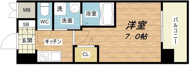 SWISS梅田東の間取り写真