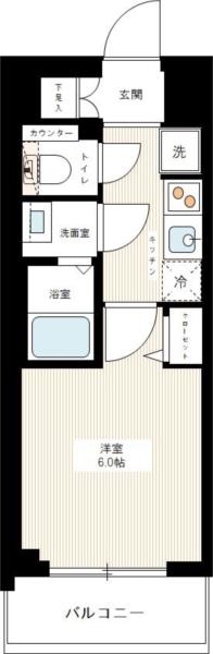 AZEST青砥の間取り写真