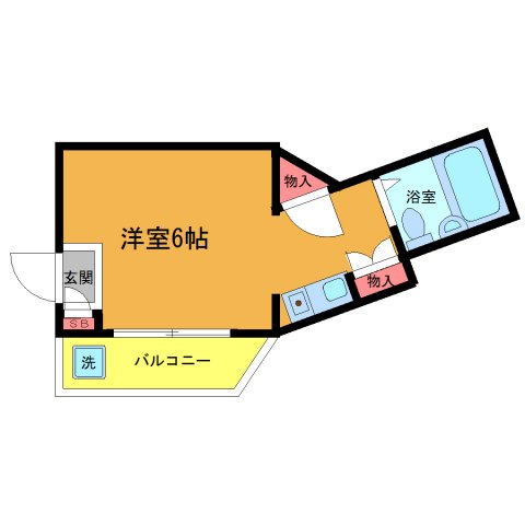 ベイサイドパレスの間取り写真