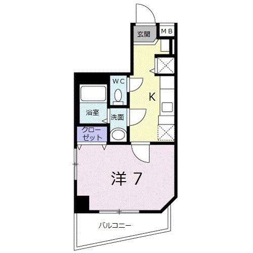 メゾン 上野屋の間取り写真